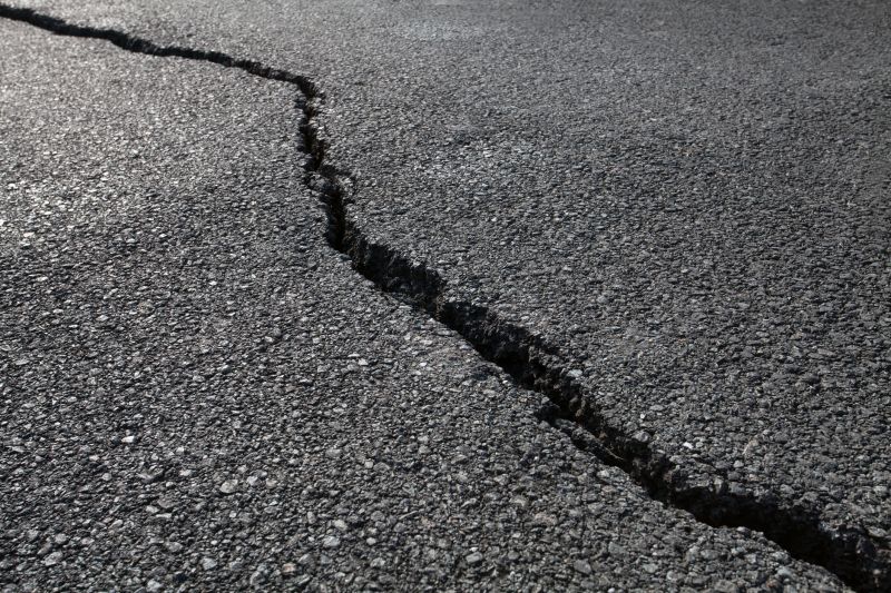 Driveway Crack Sealing